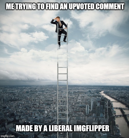 The Left Can't Meme (nor can they comment) | ME TRYING TO FIND AN UPVOTED COMMENT; MADE BY A LIBERAL IMGFLIPPER | image tagged in searching,liberals,trump,democrats,idiots,imgflip | made w/ Imgflip meme maker