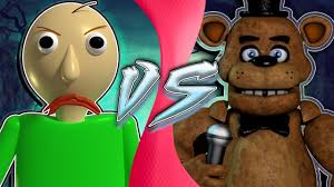 High Quality baldi vs freddy fazbear Blank Meme Template