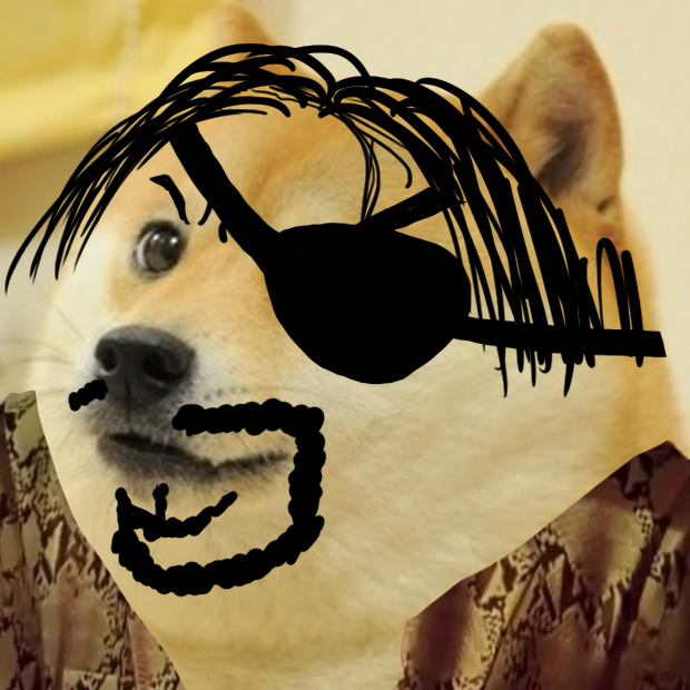 High Quality Majima Doge Blank Meme Template