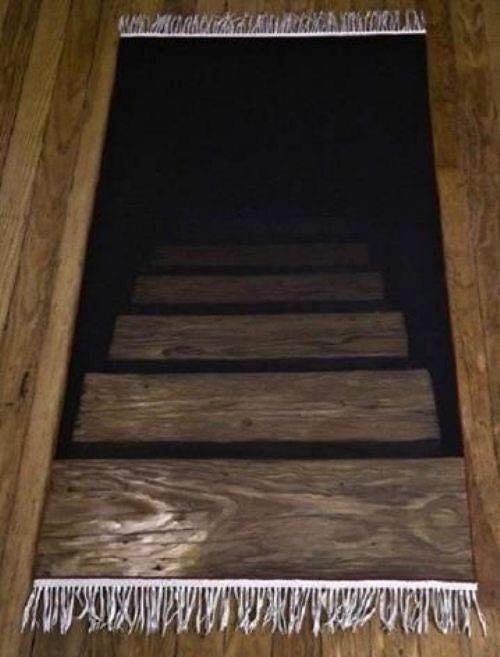 High Quality Rug Stairs Blank Meme Template