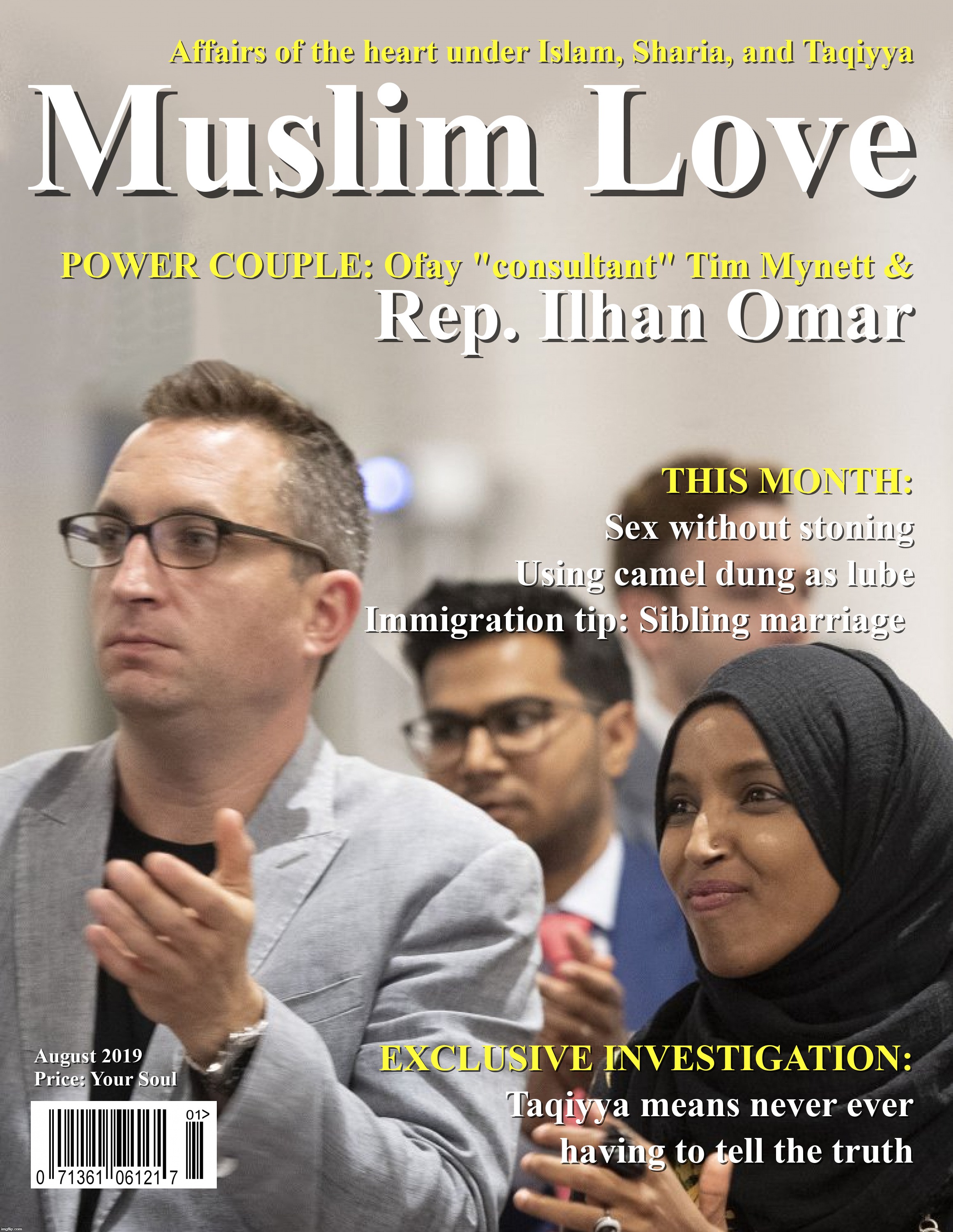 Omar breaks up a marriage | image tagged in islam,ilhan omar,rep omar,the squad | made w/ Imgflip meme maker