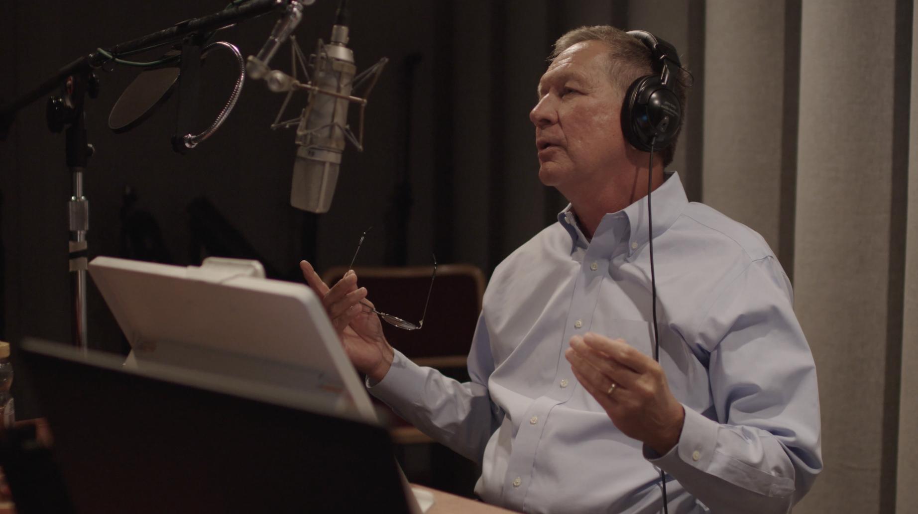 John Kasich radio Blank Meme Template