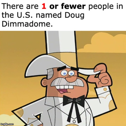 The Dimmadestroyer | image tagged in doug dimmadome | made w/ Imgflip meme maker