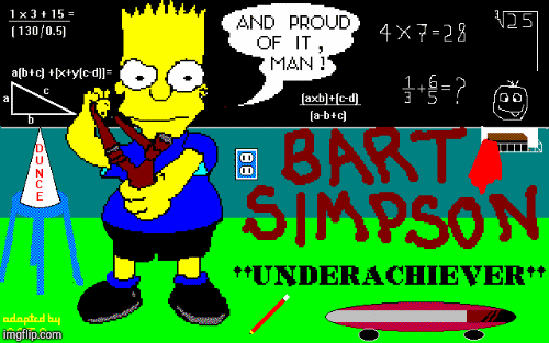 Bart Simpson | image tagged in gifs,simpsons | made w/ Imgflip images-to-gif maker