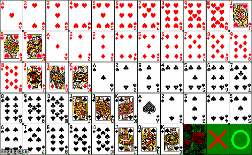 Solitaire Cards | image tagged in gifs,solitaire | made w/ Imgflip images-to-gif maker