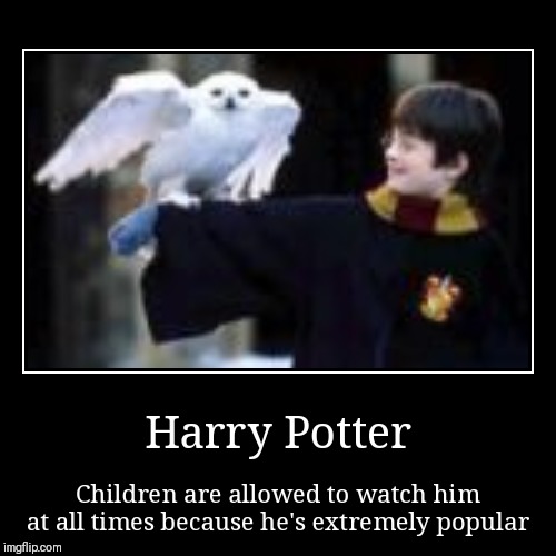 image tagged in funny,demotivationals,harry potter,children,banned,books | made w/ Imgflip demotivational maker
