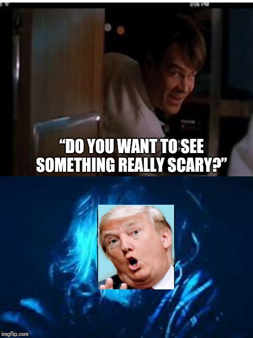 Now That's Funny | image tagged in memes,trump unfit unqualified dangerous,liar in chief,lock him up,twilight zone,scary | made w/ Imgflip meme maker
