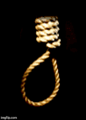 Noose! | image tagged in gifs,salem witch trials | made w/ Imgflip images-to-gif maker
