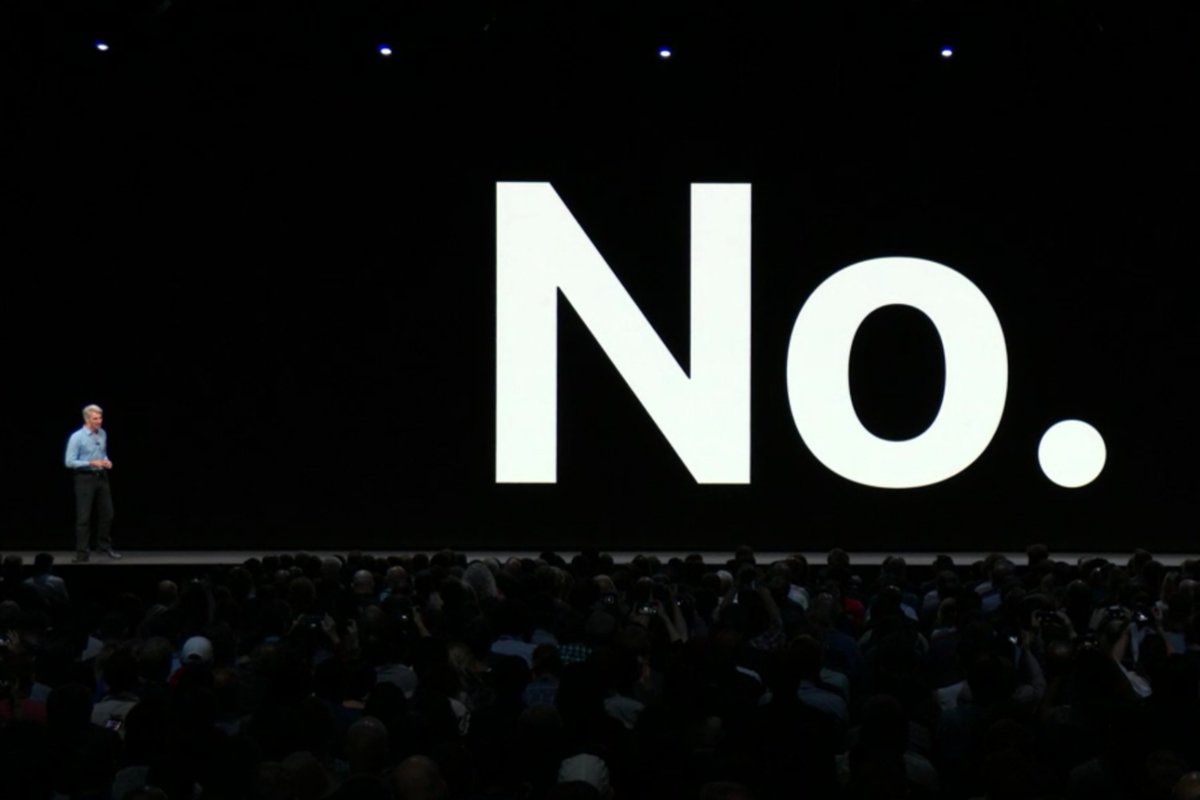 WWDC Apple No Blank Meme Template