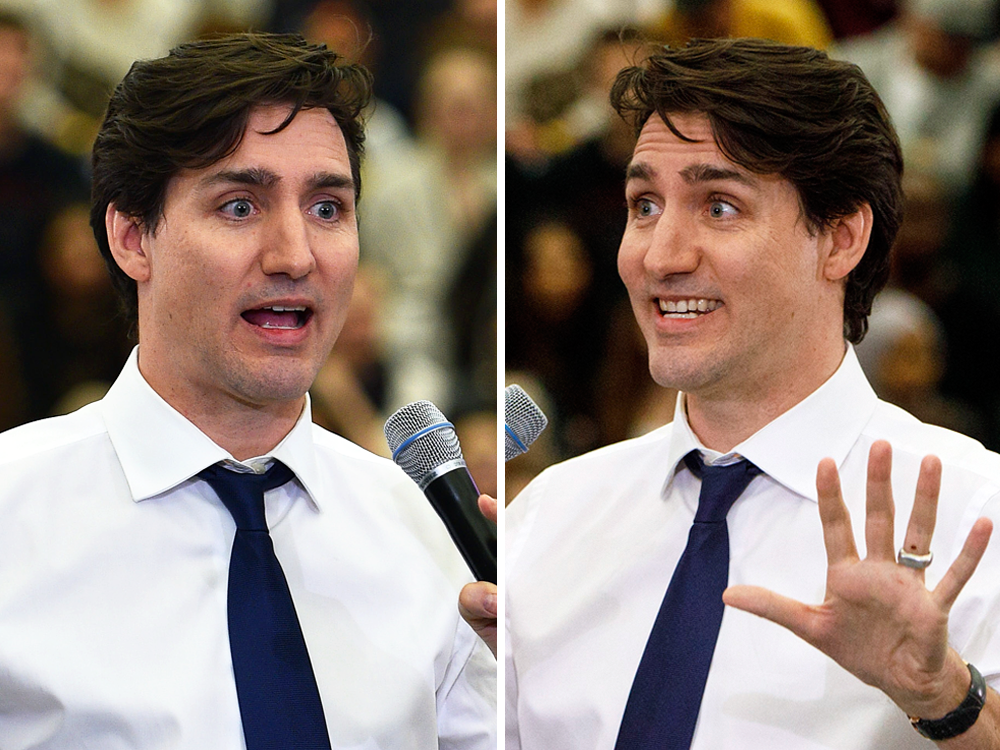 Trudeau.Wait.Everything.Is.Ok Blank Meme Template