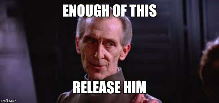 ENOUGH OF THIS RELEASE HIM | made w/ Imgflip meme maker