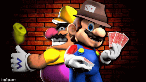 Mario Scam Artist! | image tagged in gifs,scam | made w/ Imgflip images-to-gif maker