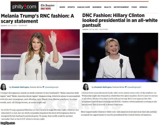 Media Trump double standards thread - extra points if they try and make Hildabeast look good | image tagged in biased media | made w/ Imgflip meme maker