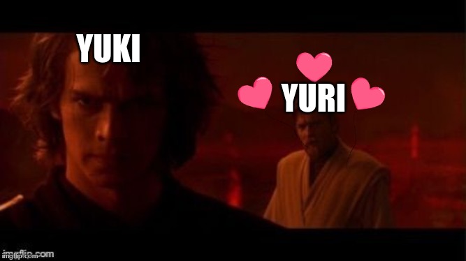 The Dark Side | YUKI; YURI | image tagged in the dark side | made w/ Imgflip meme maker