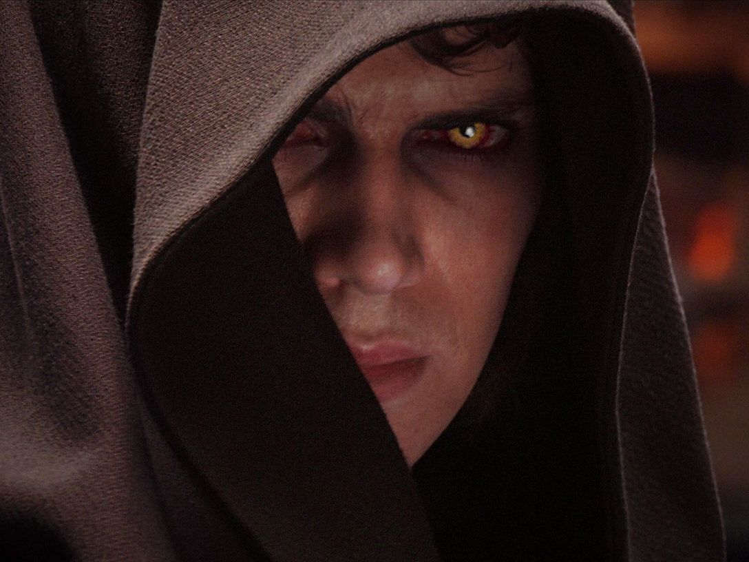 Anakin Skywalker Sith Eyes Blank Meme Template