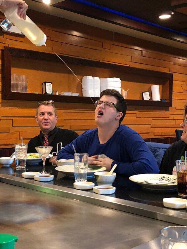 High Quality Hibachi Hank Blank Meme Template