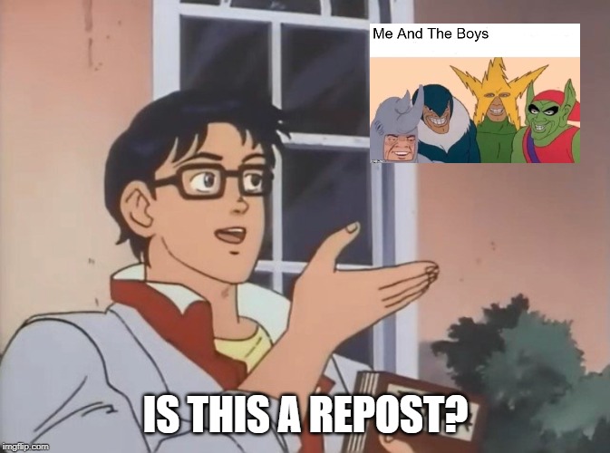 Is this a bird? | IS THIS A REPOST? | image tagged in is this a bird | made w/ Imgflip meme maker