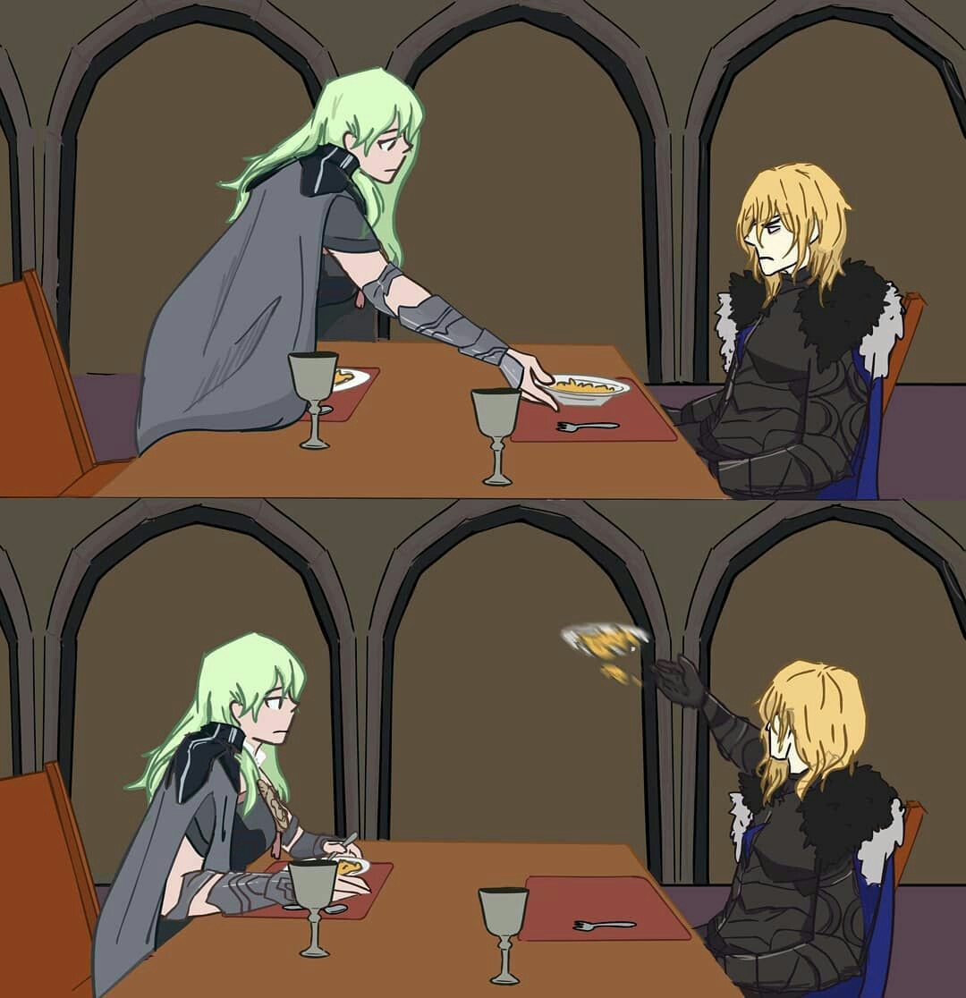 Dimitri's Rejection Blank Meme Template