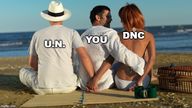 Cheat | YOU; DNC; U.N. | image tagged in cheat | made w/ Imgflip meme maker