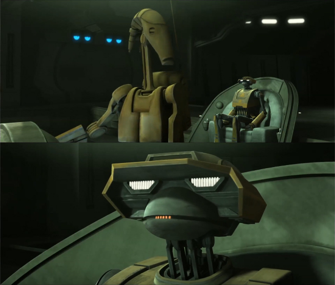 Disbelieving Tactical Droid Blank Meme Template