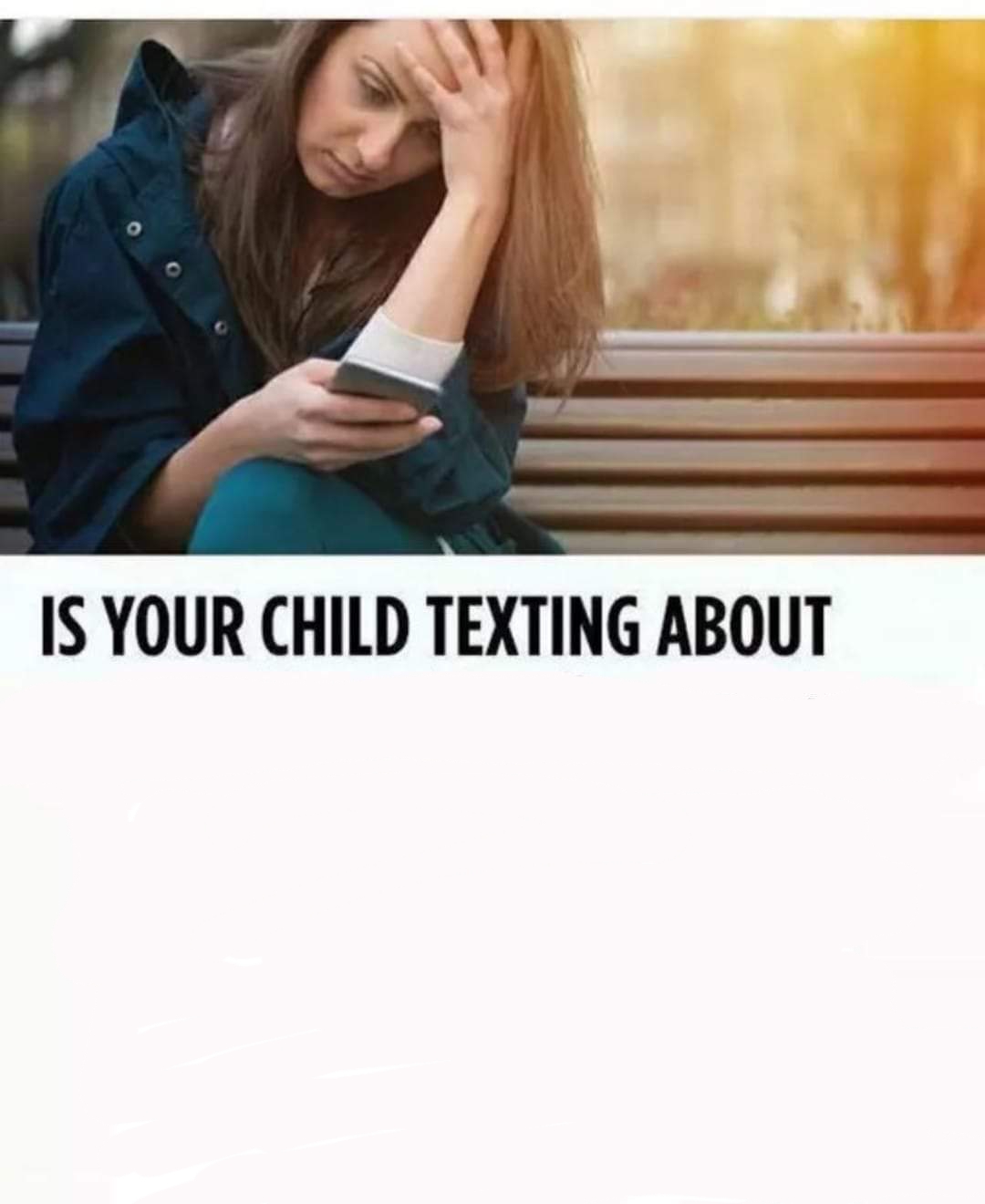 High Quality Is Your Child Texting About Blank Meme Template