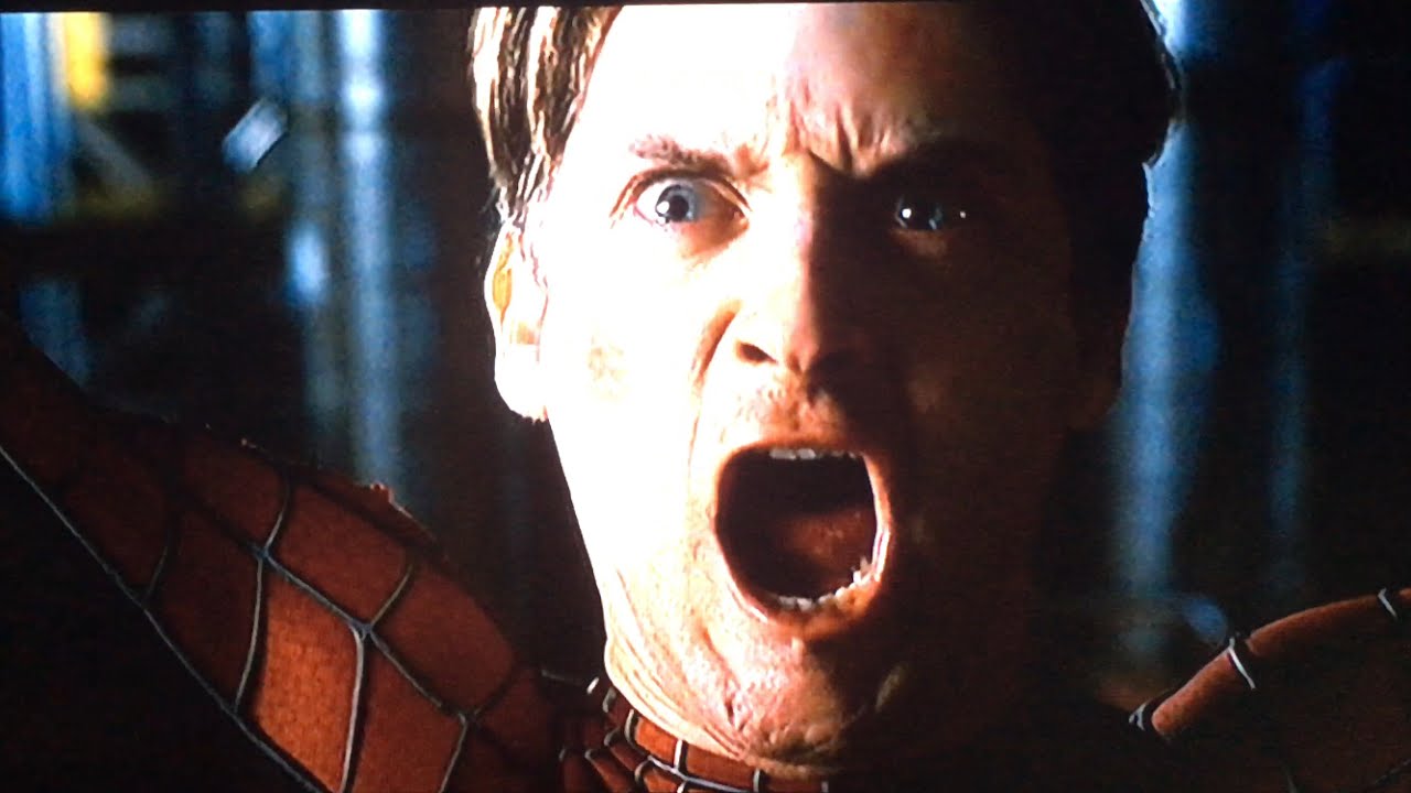 tobey maguire yelling