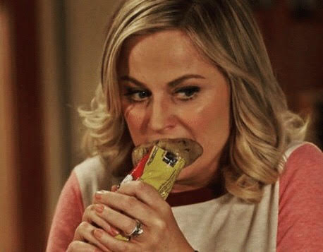 High Quality Knope Eating Blank Meme Template