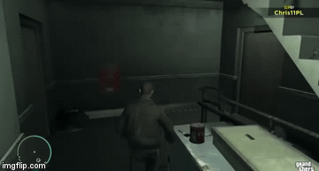 Knock a Cop Down Day | image tagged in gifs,video game | made w/ Imgflip video-to-gif maker