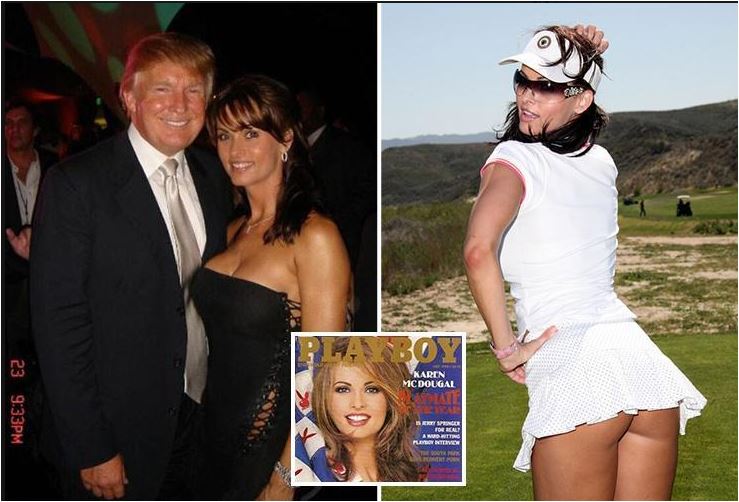 High Quality Trump With Sara Bechard Blank Meme Template