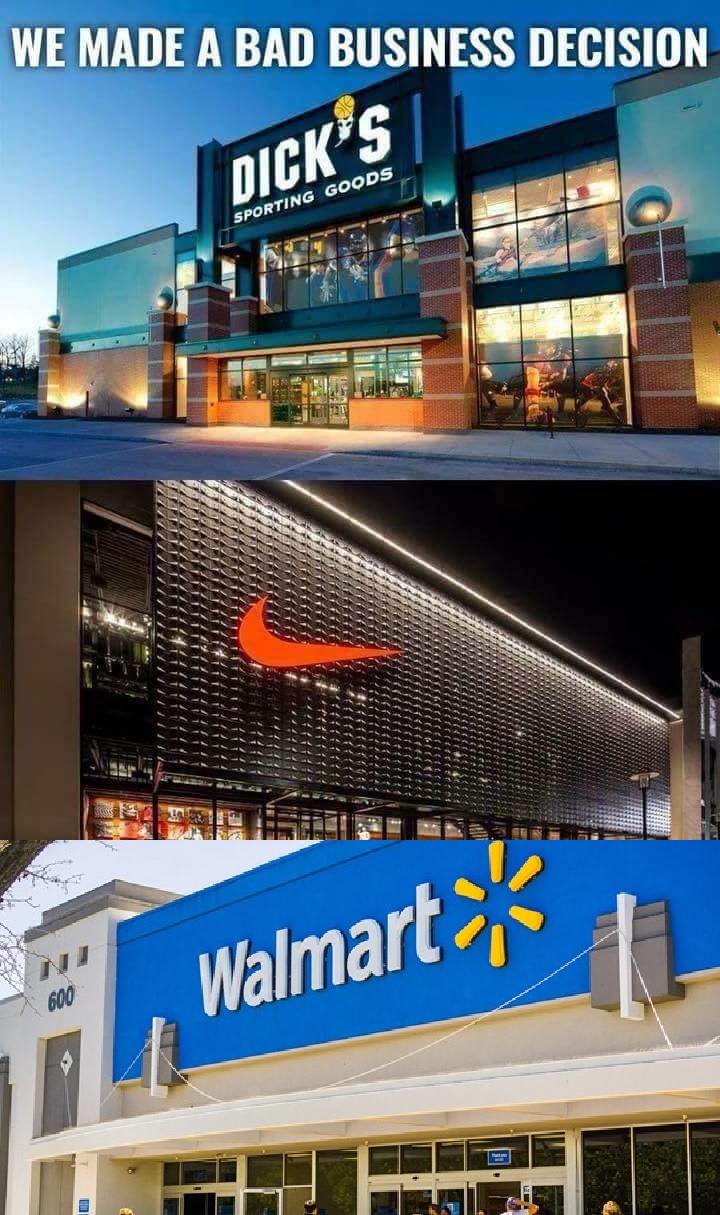 Dick's Nike Walmart Blank Meme Template