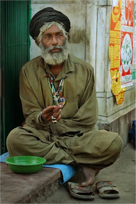 Pakistani beggar Blank Meme Template