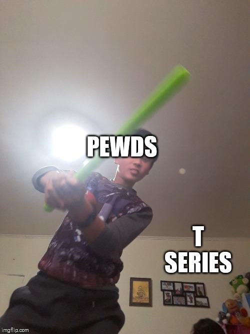 ...Better than... | PEWDS; T SERIES | image tagged in better than | made w/ Imgflip meme maker
