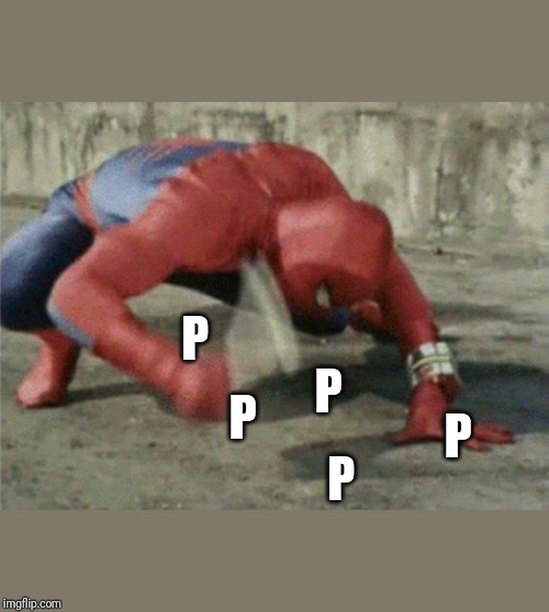 Spiderman wrench | P; P; P; P; P | image tagged in spiderman wrench | made w/ Imgflip meme maker