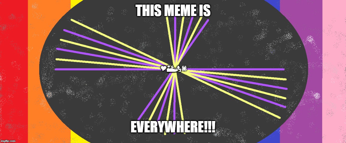 YOU CAN'T ESCAPE FROM THIS!!! | THIS MEME IS; YEP! EVERYWHERE!!! | image tagged in funny,funny memes,x x everywhere,everything,geometry,scumbag | made w/ Imgflip meme maker