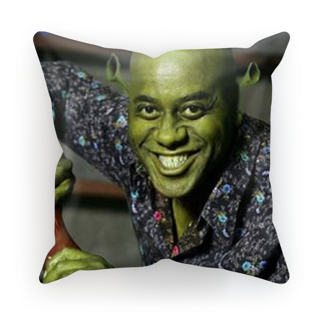 Shrek is a cushion Blank Meme Template