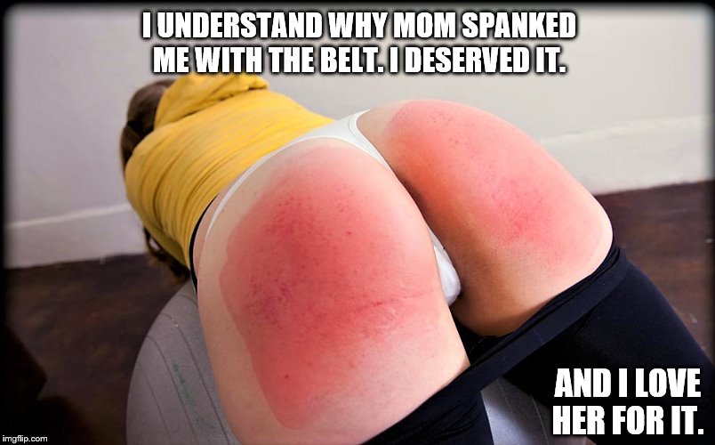 An image tagged bare bottom spanking,belt spanking,f-m spanking,otk spankin...