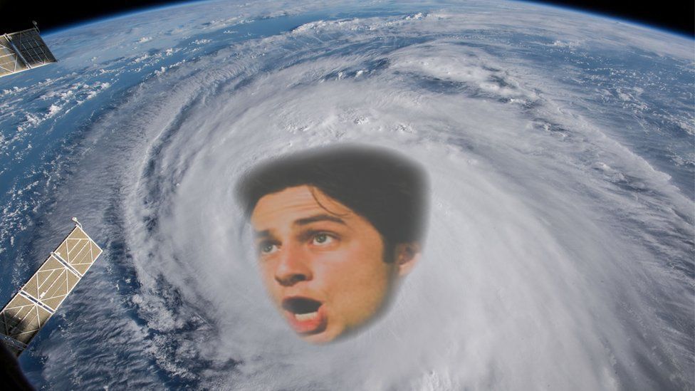 Hurrican Dorian Blank Meme Template