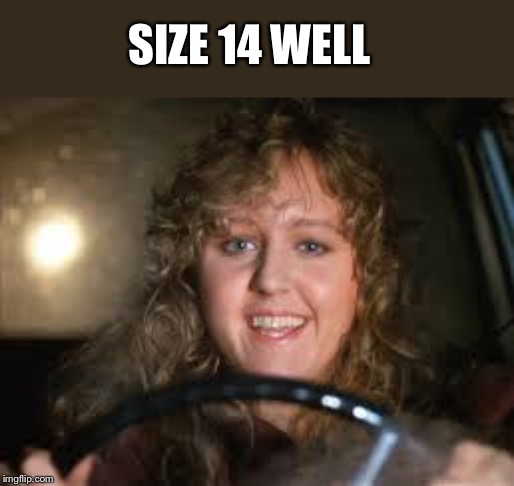 SIZE 14 WELL | made w/ Imgflip meme maker