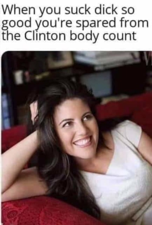 Monica Lewinsky Revisited | image tagged in monica lewinsky,bill clinton - sexual relations,inappropriate bill clinton,bill clinton cigar,bill clinton with porn stars,oral  | made w/ Imgflip meme maker