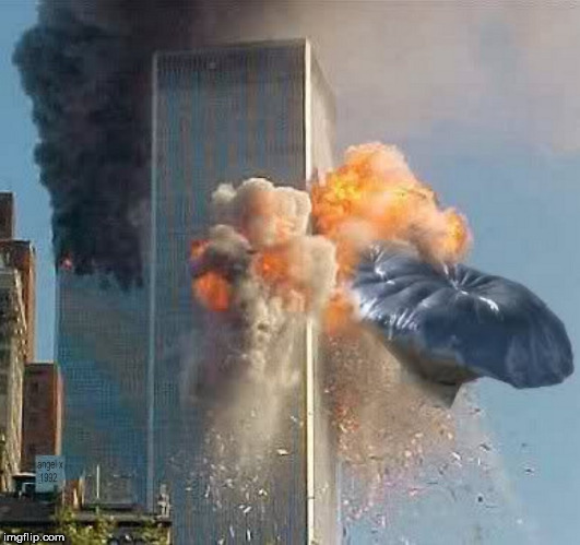 twin towers | image tagged in twin towers,flashback,hot air balloon,9-11,falcon,world trade center | made w/ Imgflip meme maker