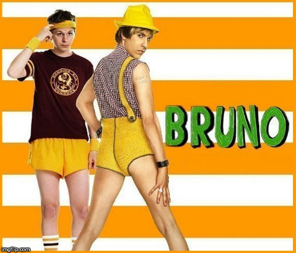bruno | image tagged in bruno,flashback,movies,freaky,lgbtq,couples | made w/ Imgflip meme maker