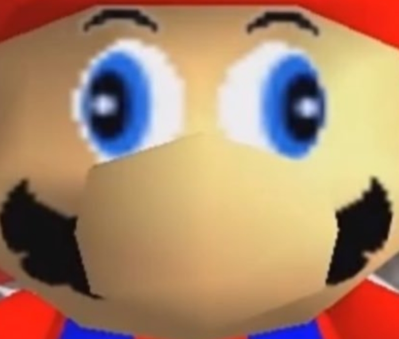 Stupid Mario Blank Meme Template