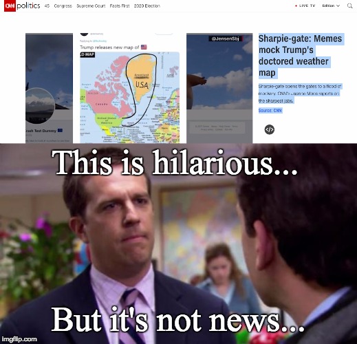 Isn't there anything interesting in the Bahamas that need news coverage? | This is hilarious... But it's not news... | image tagged in sorry i annoyed you | made w/ Imgflip meme maker