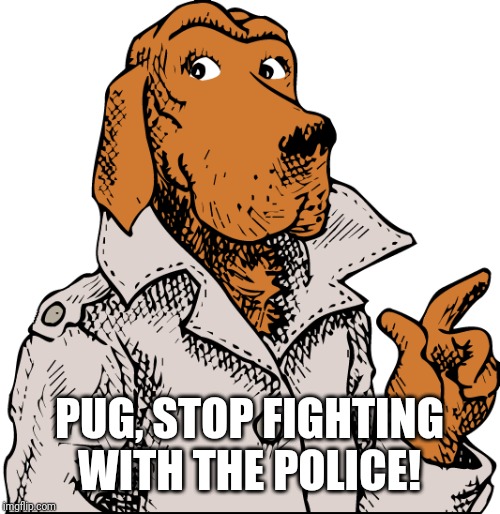 Don't Fug with the Pug! - Imgflip