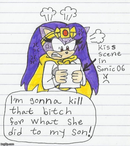 Aleena reacts to Sonic '06 kiss scene | image tagged in memes,sonic 06,sonic underground,video games,reactions,consent | made w/ Imgflip meme maker