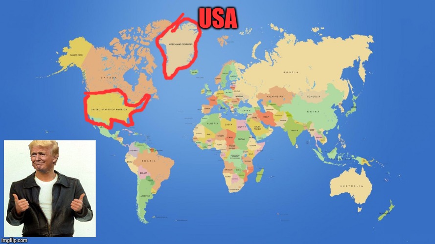 world map | USA | image tagged in world map | made w/ Imgflip meme maker
