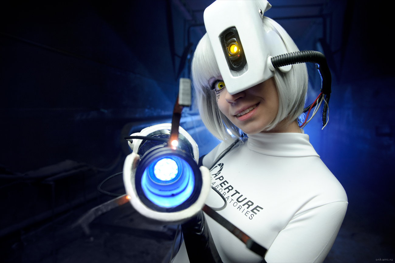 angry glados is going to kill you Blank Meme Template