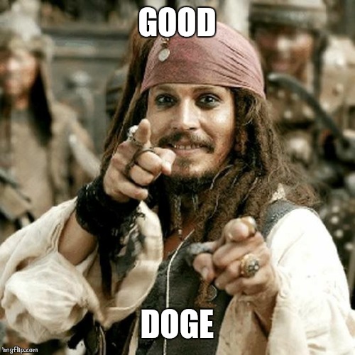 POINT JACK | GOOD DOGE | image tagged in point jack | made w/ Imgflip meme maker