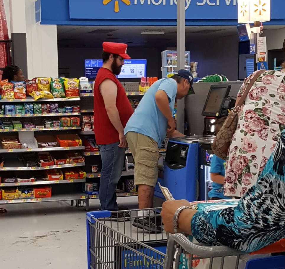 Walmart Mario Blank Meme Template