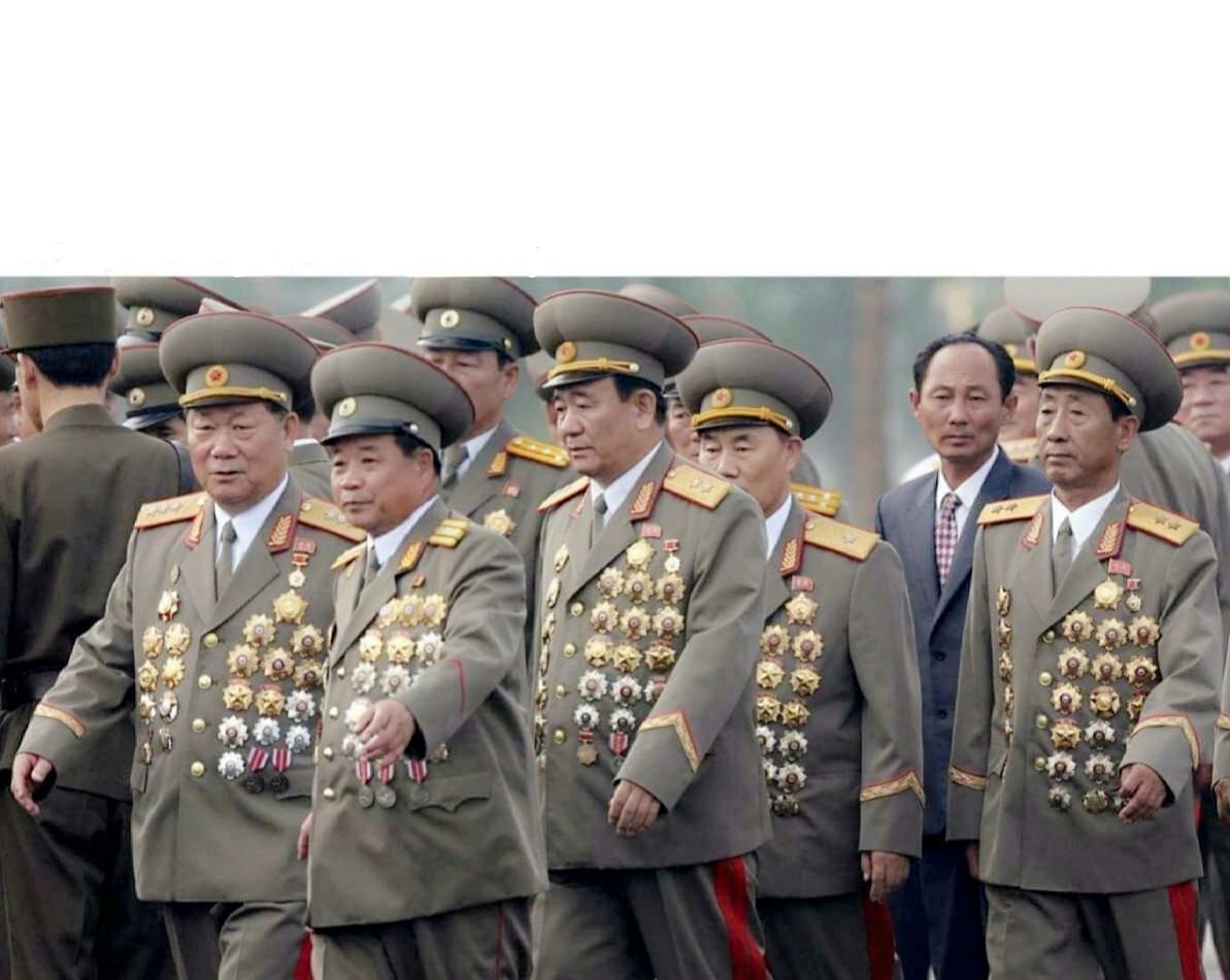 High Quality korean generals Blank Meme Template